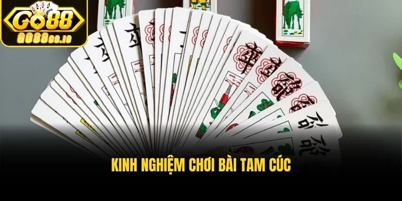 Kinh nghiệm chơi Bài Tam Cúc